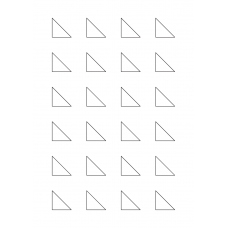 40739 - Label Size 25mm x 25mm - 24 label(s) per sheet 