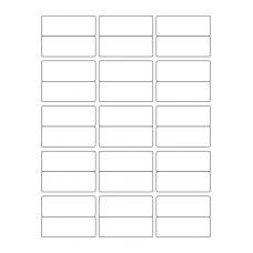 40754 - Label Size 63.5mm x 24mm - 30 label(s) per sheet 