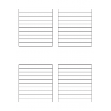 40763 - Label Size 90mm x 10mm - 40 label(s) per sheet 