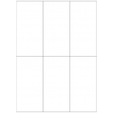 40777 - Label Size 70mm x 145mm - 6 label(s) per sheet 