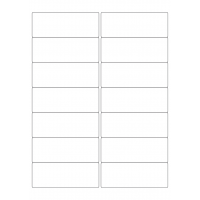 40784 - Label Size 99mm x 37mm - 14 label(s) per sheet