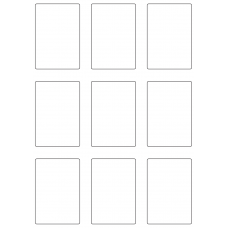40799 - Label Size 58mm x 85mm - 9 label(s) per sheet 