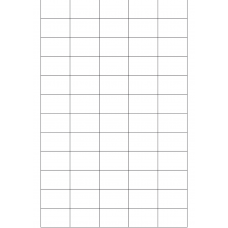 40802 - Label Size 38mm x 24.6mm - 60 label(s) per sheet 