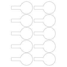 40821 - Label Size 94.592mm x 54.571mm - 10 label(s) per sheet 