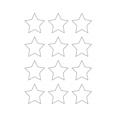 40921 - Label Size 50mm x 50mm - 12 label(s) per sheet 