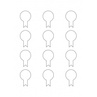 40923 - Label Size 33mm x 51mm - 12 label(s) per sheet