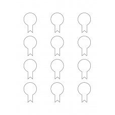 40923 - Label Size 33mm x 51mm - 12 label(s) per sheet 