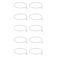 40925 - Label Size 70mm x 32mm - 10 label(s) per sheet