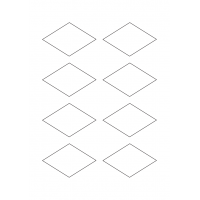 40928 - Label Size 80mm x 50mm - 8 label(s) per sheet