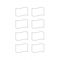 40929 - Label Size 60mm x 44mm - 8 label(s) per sheet