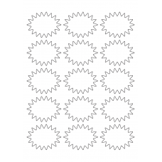 40933 - Label Size 62.5mm x 46.8mm - 15 label(s) per sheet 