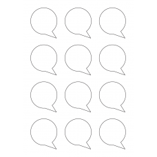 40943 - Label Size 50mm x 56.9mm - 12 label(s) per sheet 