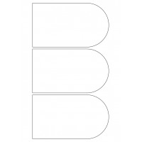 40952 - Label Size 160mm x 92mm - 3 label(s) per sheet