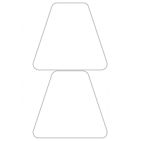 40954 - Label Size 156.655mm x 141.184mm - 2 label(s) per sheet