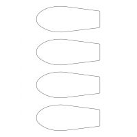 40958 - Label Size 138mm x 56mm - 4 label(s) per sheet