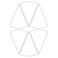 40959 - Label Size 94.3mm x 124.6mm - 6 label(s) per sheet