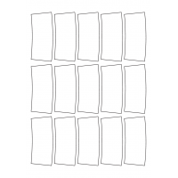 40963 - Label Size 34mm x 82mm - 15 label(s) per sheet