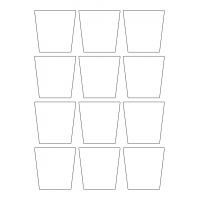 40968 - Label Size 61.777mm x 62mm - 12 label(s) per sheet