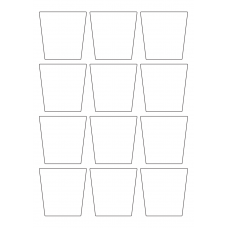 40968 - Label Size 61.777mm x 62mm - 12 label(s) per sheet 