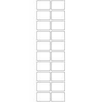 10566 - Label Size 38mm x 25.4mm - 4900 labels per roll