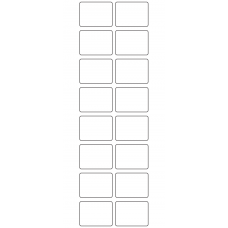 10571 - Label Size 40mm x 30mm - 4010 labels per roll 