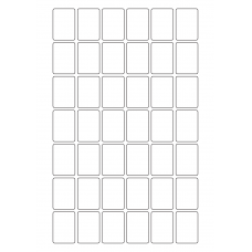 10573 - Label Size 26mm x 37mm - 10520 labels per roll 