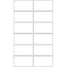 10574 - Label Size 88mm x 48mm - 2730 labels per roll 