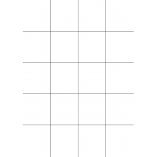 10575 - Label Size 52.5mm x 59mm - 4740 labels per roll 
