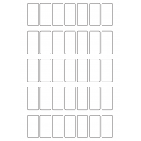 10581 - Label Size 23mm x 48mm - 8300 labels per roll