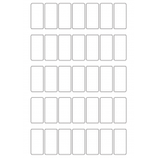 10581 - Label Size 23mm x 48mm - 8300 labels per roll 
