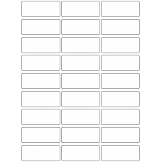 10582 - Label Size 70mm x 28mm - 6400 labels per roll 