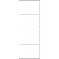 10583 - Label Size 100mm x 68mm - 980 labels per roll