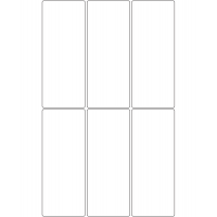 10585 - Label Size 60mm x 150mm - 1380 labels per roll
