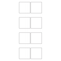 10587 - Label Size 55mm x 55mm - 1840 labels per roll