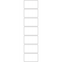 10589 - Label Size 70mm x 40mm - 1610 labels per roll