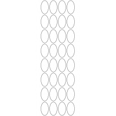 10598 - Label Size 20mm x 35mm - 7350 labels per roll 