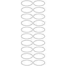 10616 - Label Size 37mm x 17mm - 6480 labels per roll 