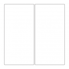 10619 - Label Size 108mm x 220mm - 610 labels per roll 