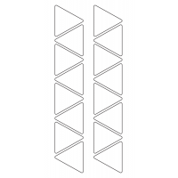 10621 - Label Size 36.341mm x 40mm - 4900 labels per roll