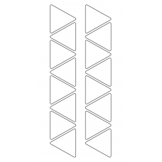 10621 - Label Size 36.341mm x 40mm - 4900 labels per roll 