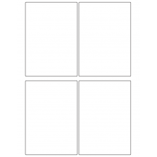 10626 - Label Size 84mm x 120mm - 1100 labels per roll 