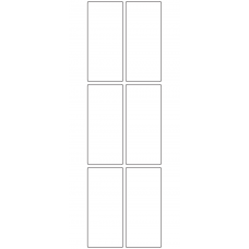 10633 - Label Size 40mm x 90mm - 1500 labels per roll 