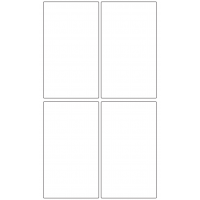 10639 - Label Size 75mm x 130mm - 1040 labels per roll