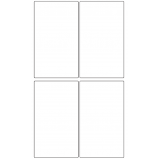 10639 - Label Size 75mm x 130mm - 1040 labels per roll 