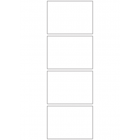 10642 - Label Size 97mm x 70mm - 950 labels per roll