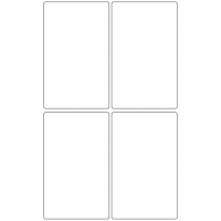 10644 - Label Size 80mm x 130mm - 1040 labels per roll