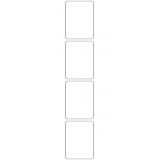 10649 - Label Size 56mm x 76mm - 880 labels per roll 