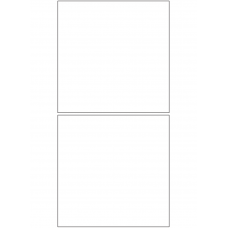 10650 - Label Size 140mm x 140mm - 490 labels per roll 