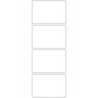 10657 - Label Size 110mm x 75mm - 880 labels per roll