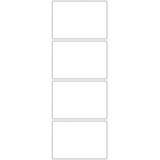 10657 - Label Size 110mm x 75mm - 880 labels per roll 